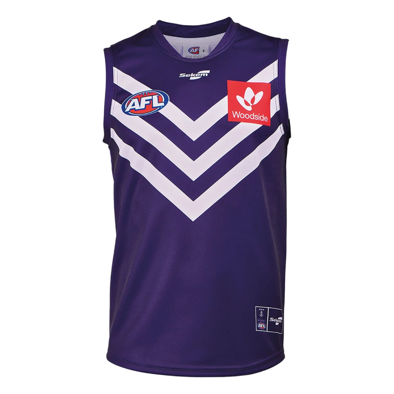 Burley Sekem AFL Adult Home Replica Jumper Fremantle 2024