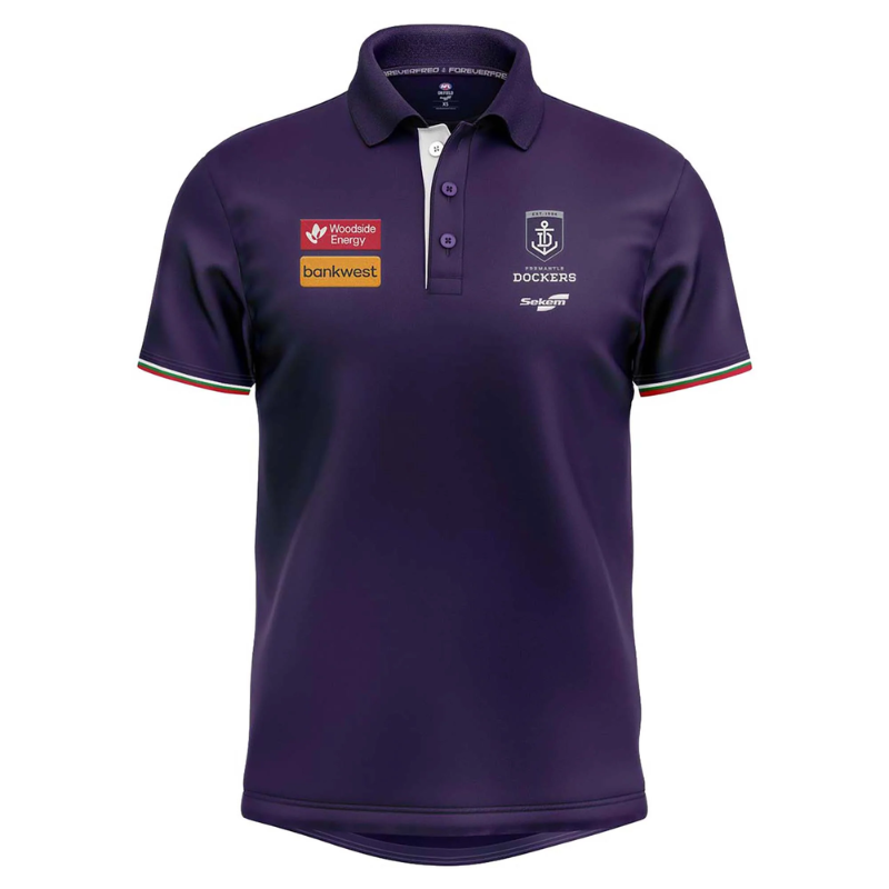 Burley Sekem AFL Adult Club Polo Shirt Fremantle 2024