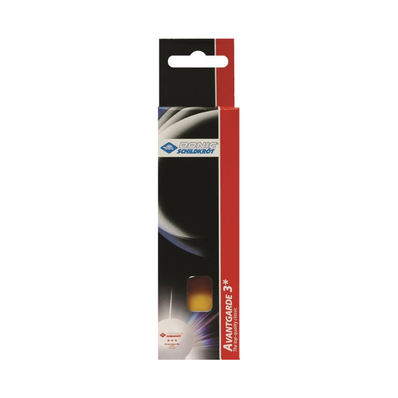 Donic Avantgarde 3* 40mm Balls 3Pk