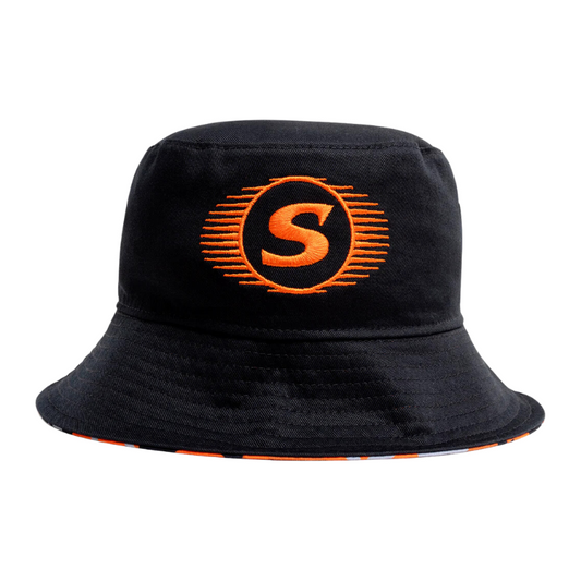 Mitchell And Ness Yth Reversible Bucket Hat Perth Scorchers