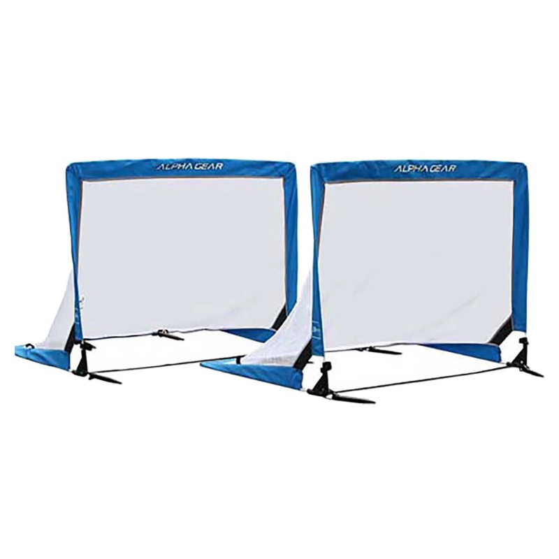 Alpha Gear Square 2 X 1 Meter Pop Up Goals - 2 In One Carry Bag