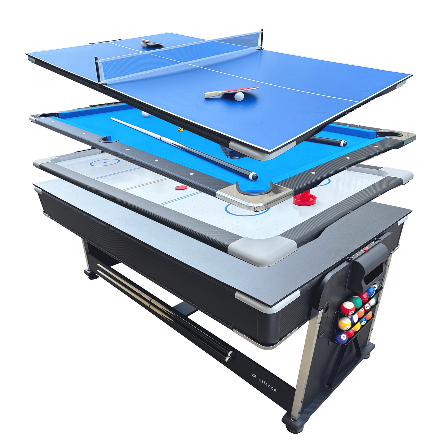 Alliance 4 In 1 Combo Games Table