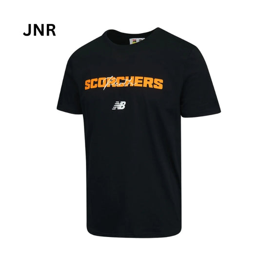 NB Perth Scorchers BBL 2026 Black Travel Tee