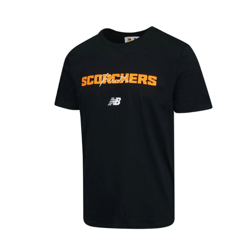 NB Perth Scorchers BBL 2026 Black Travel Tee