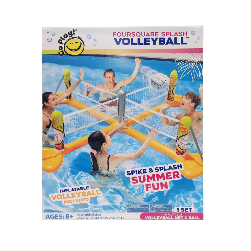 GoPlay Foursquare Splash Volleyball