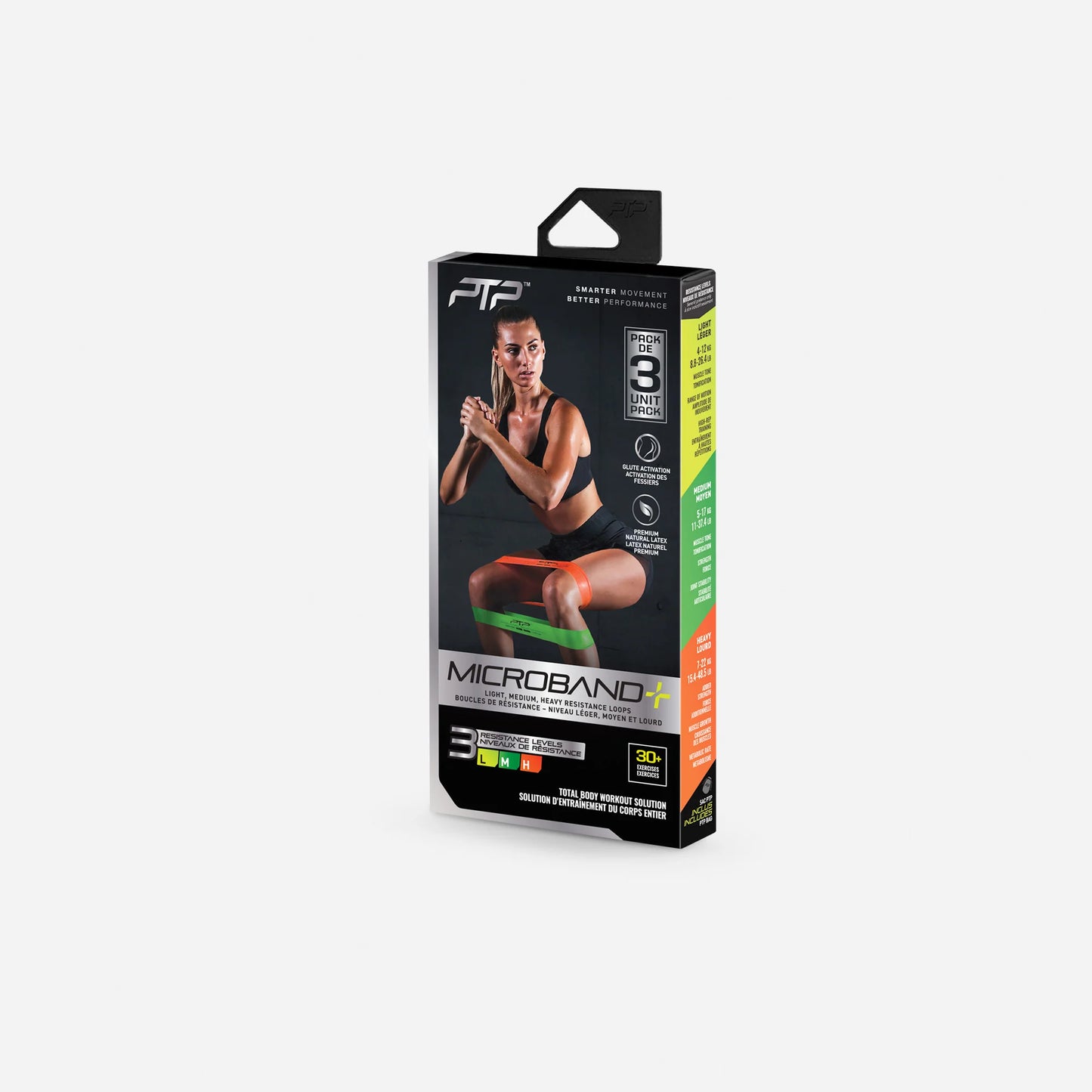PTP Microband+ 3 Pack
