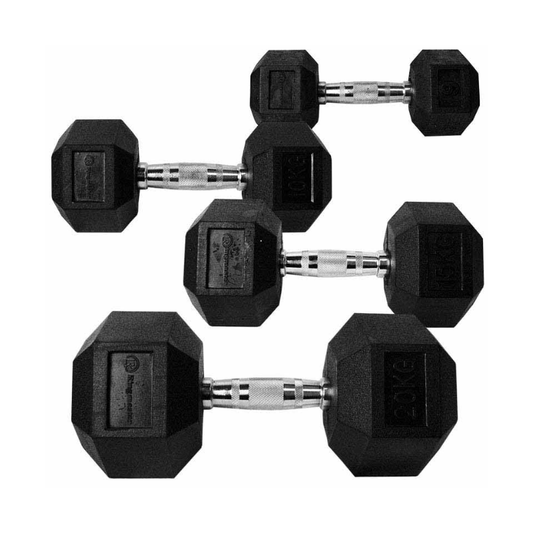 Ringmaster Hex Rubber Dumbbell