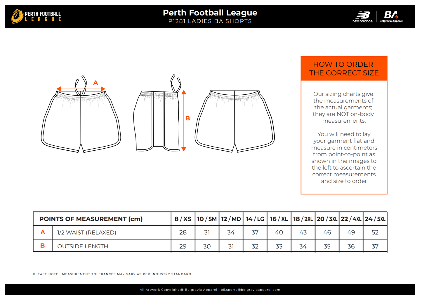 Bullcreek Leeming Wmns PFL Shorts