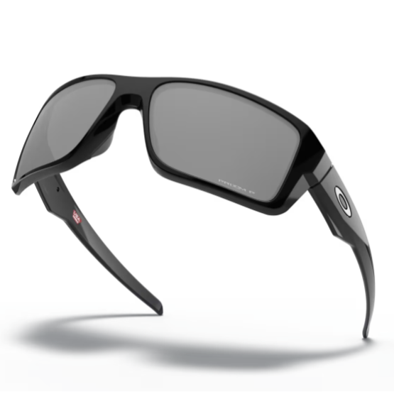 Oakley Double Edge Polished Black W/ Prizm Black Polarized