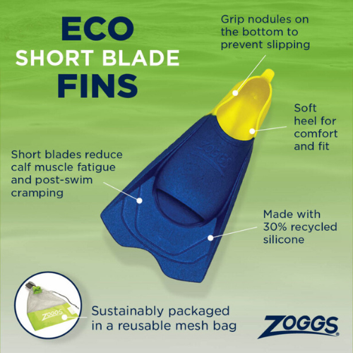 Zoggs Short Blade Eco Fins