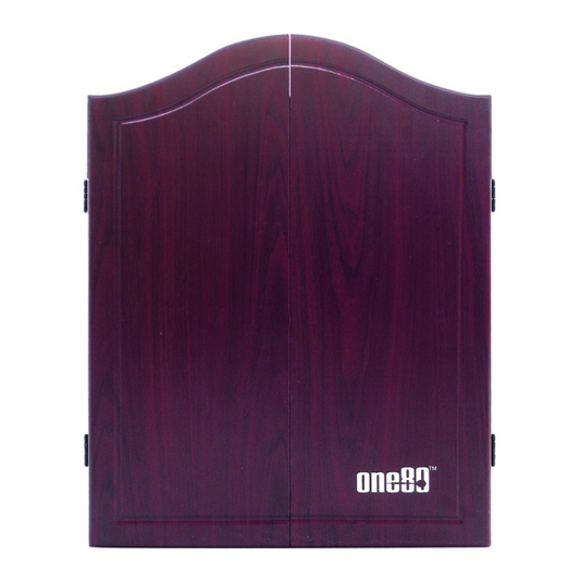 ONE80 R/Wood Gable Dartboard Cabinet