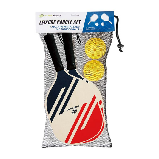 Ejet Sport Pickleball 2 Player Wooden Set - Standard