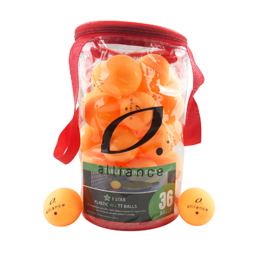 Alliance Table Tennis Balls 40+ Abs 1 Star Orange - Pack Of 36
