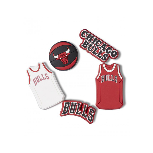 Crocs NBA Charms Chicago Bulls 5pk