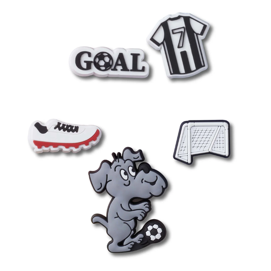Crocs Soccer Goal Charms 5pk