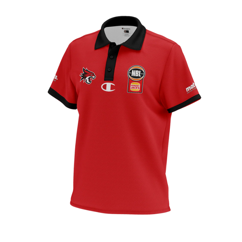 NBL Perth Wildcats 25/26 Sublimated Player Polo