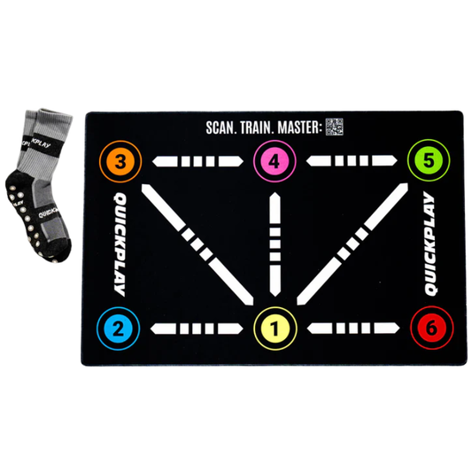 Quickplay Ball Mastery Mat with Socks