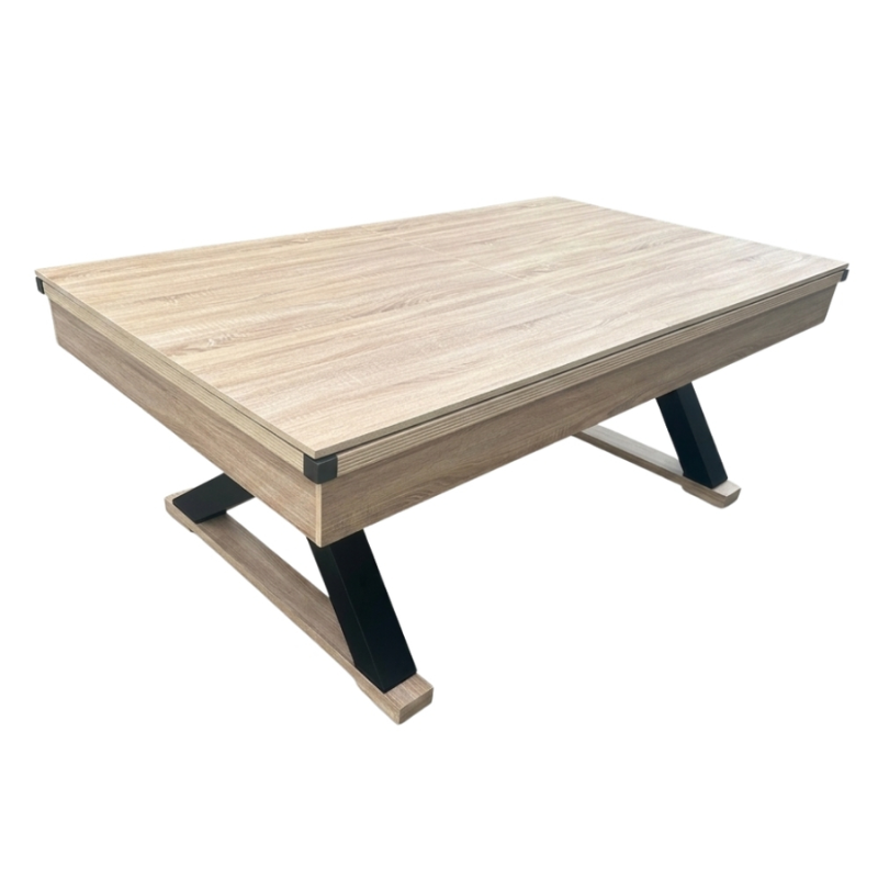 Alliance PDX Pool Table 7ft Beech/Black Felt with MDF Top