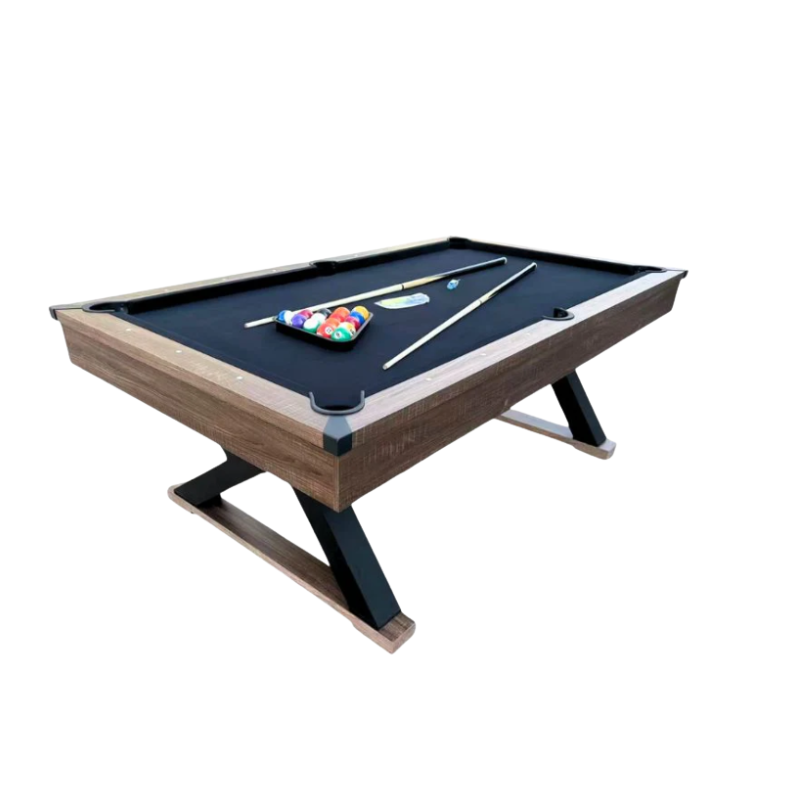 Alliance PDX Pool Table 7Ft Timber Finish With MDF Top Black Felt