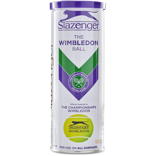 Slazenger Wimbledon Grasscourt 3 Ball TIN
