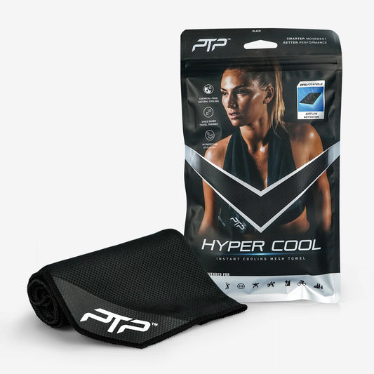 PTP Hyper Cool Towel Black Regular