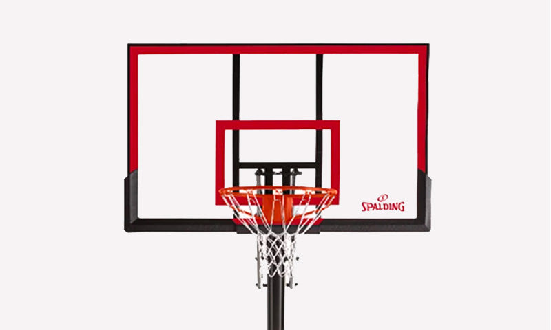 Spalding Portable System - 50 in Poly (Pro Glide Advanced Lift)